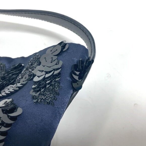 LOUIS VUITTON M94564 Monogram Satin NN14 Sequins Spotlight GM Shoulder Bag - Picture 8 of 14